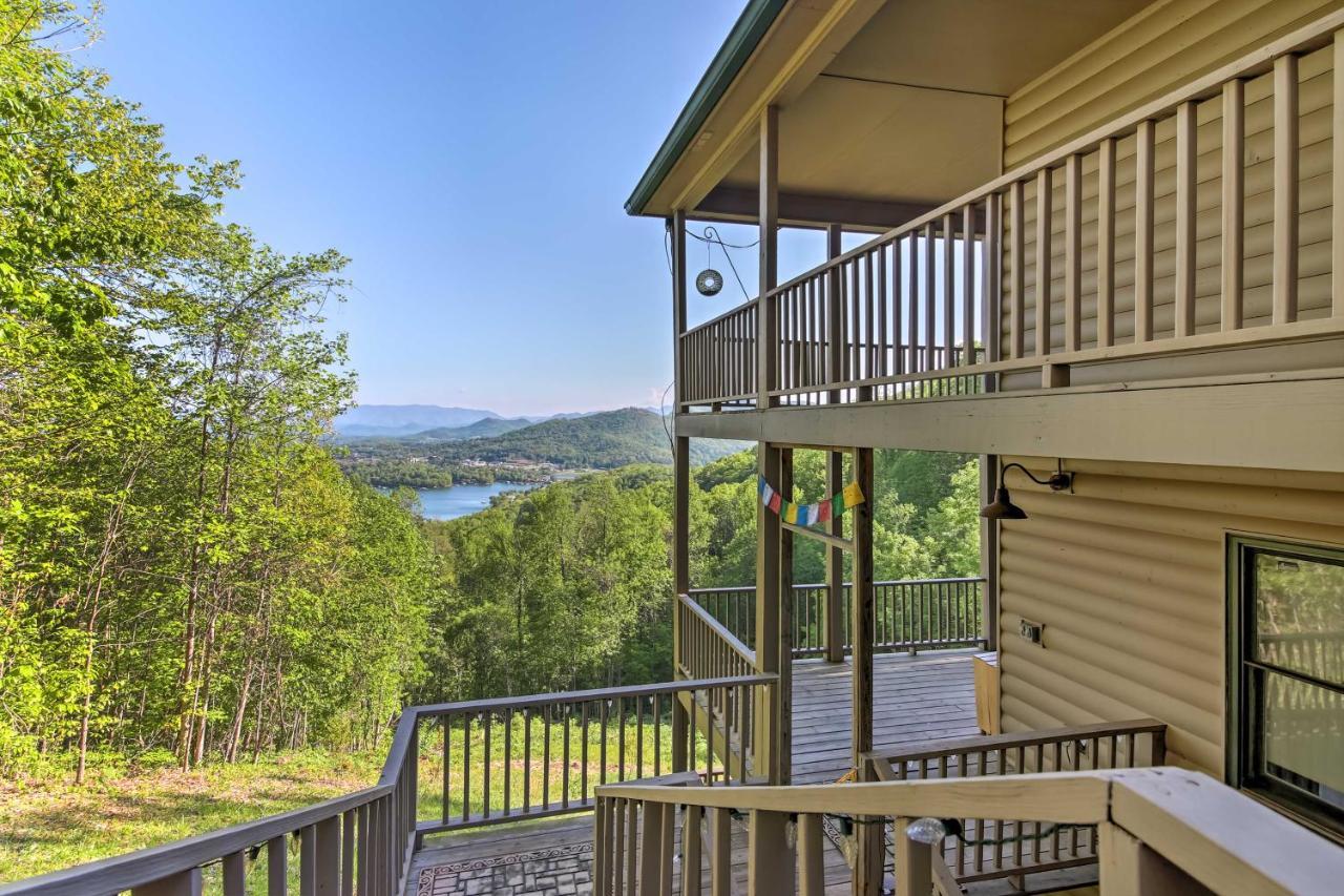 فيلا Hiawassee Getaway With Deck, Mountain And Lake Views! المظهر الخارجي الصورة